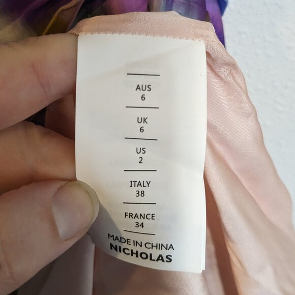 Nicholas Brielle Draped Asymmetric Gown - Picture 13 of 15